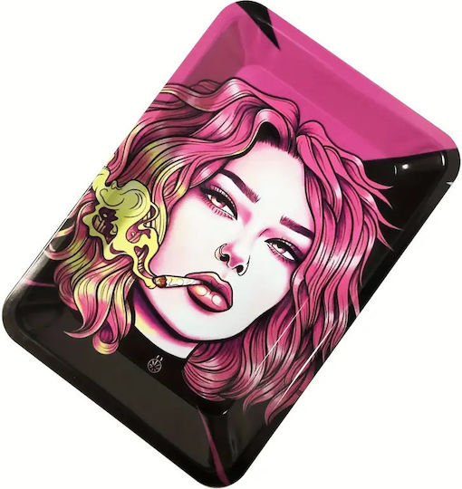 Panora Rolling Tray 140mm 14cm Ροζ