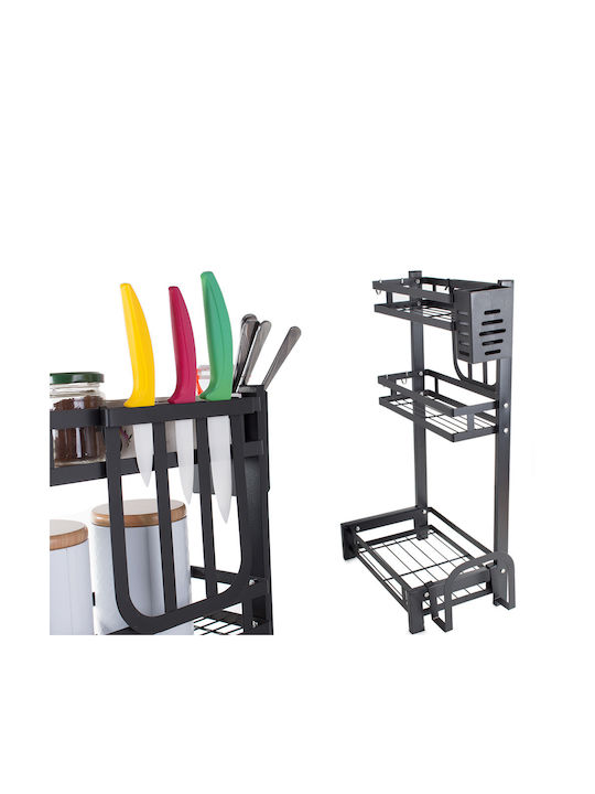 Suport De Masă Metalic 40x35x22.5cm Negru