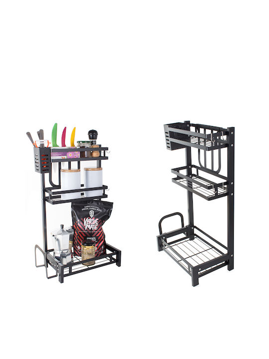 Suport De Masă Metalic 40x35x22.5cm Negru