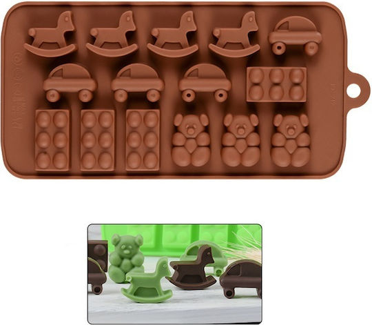 Formă de Patiserie din Silicon 21x10x1buc 1buc