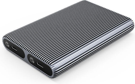 Orico Case for Hard Drive M.2 SATA III with Connection USB 3.2 Gray