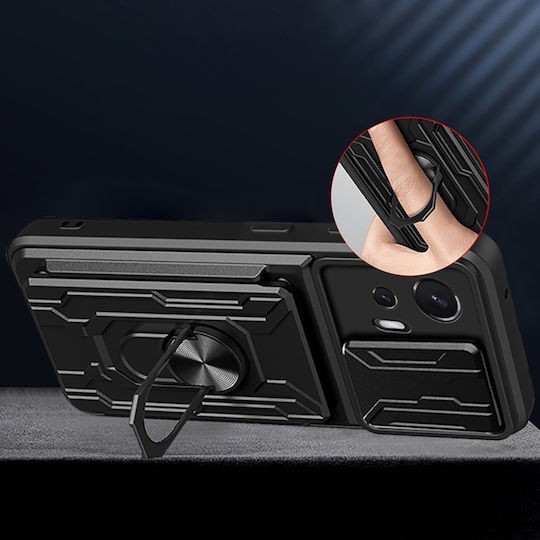 Back Cover Metalic Negru (Motorola Edge 30 Neo 5G)