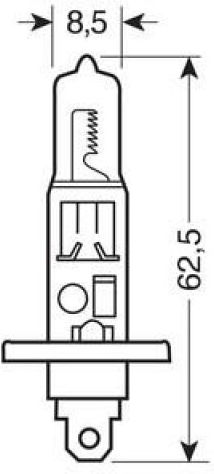 Narva Lămpi Autoturismului H1 Halogen 24V 70W 1buc