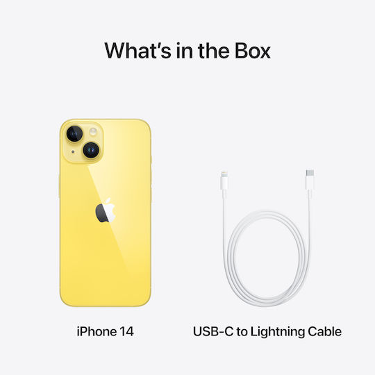 Apple iPhone 14 (6GB/128GB) Yellow
