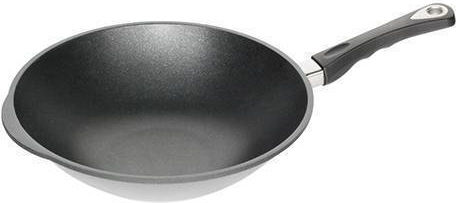 AMT Gastroguss Wok made of Aluminum with Non-Stick Coating 32cm