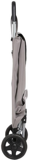 Stoff Einkaufswagen Gray 35x28.5x91.5cm