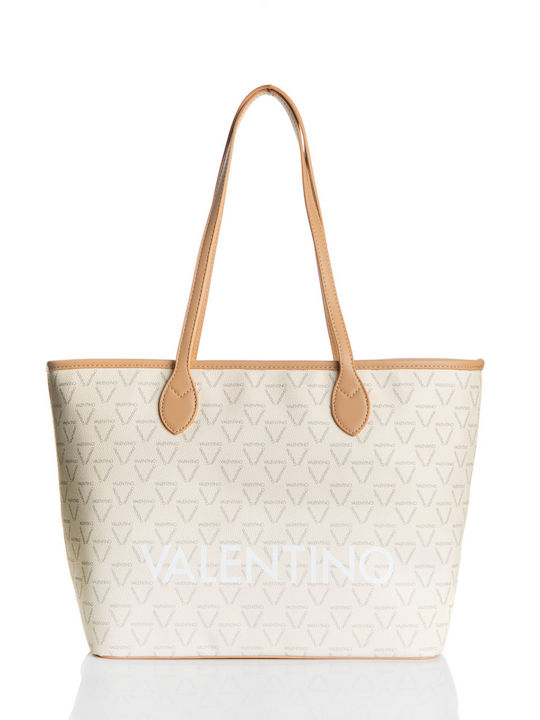 Valentino Bags Women's Bag Shopper Shoulder Ecru