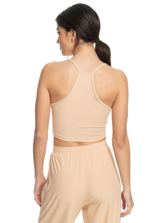 Roxy Bluza Sport de Damă Fără mâneci Toasted Almond