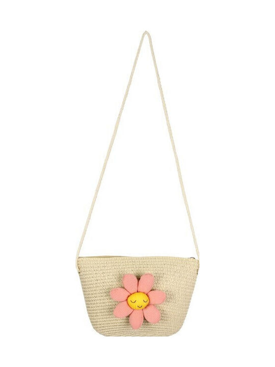 Aquablue Детска Чанта През Рамо 18x15x15см Розово Цвете