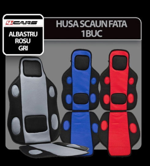4cars Seat Covers 1pcs - Red