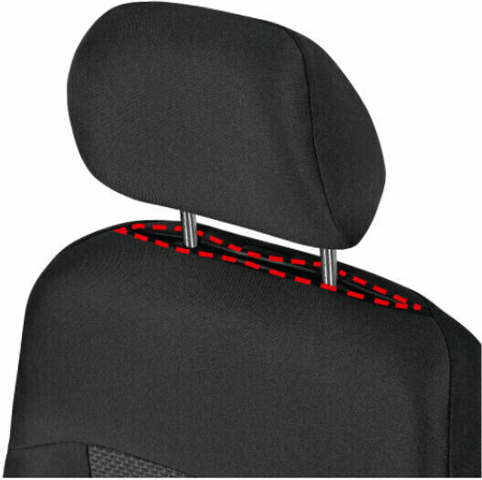 Apollo Lux Super Airbag Front Seat Covers 2pcs - Size L