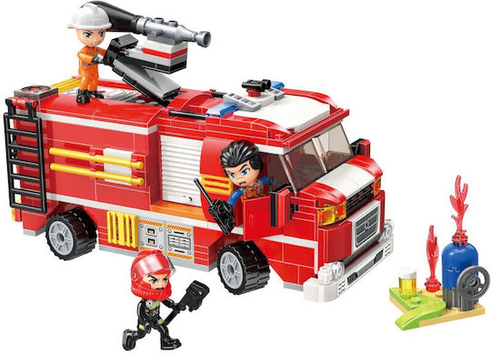 Qman Building Blocks Fire-Fighting Strike For 6+ Years 370 Pieces