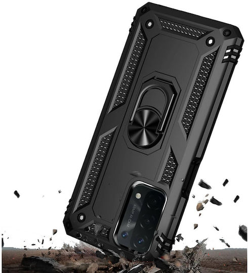 Erbord Back Cover Metallic Black (Oppo A54)