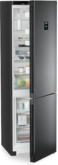 Liebherr Kühl-Gefrierkombination 371Es NoFrost H201.5xB59.7xT67.5cm. Schwarz CNbdc 573i Plus