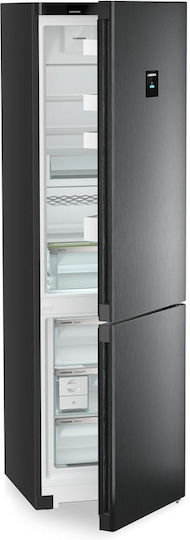 Liebherr Kühl-Gefrierkombination 371Es NoFrost H201.5xB59.7xT67.5cm. Schwarz CNbdc 573i Plus