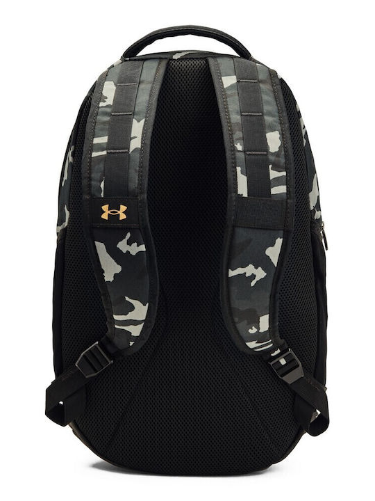 Under Armour Hustle 5.0 Waterproof 29lt Storm Black/Camo/Gold