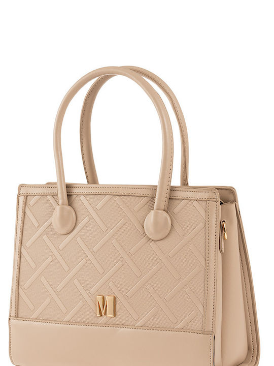 Modissimo Damen Tasche Hand Beige