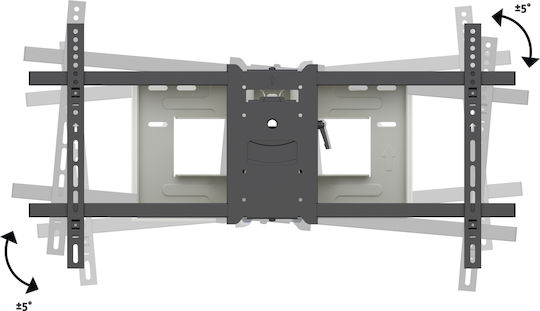 Multibrackets M Universal Long Reach Arm HD 910mm Dual Wall TV Mount with Arm up to 80" and 60kg White