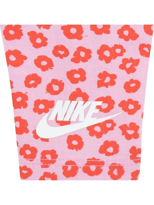 Nike Σετ Φορμάκι με Παντελόνι Ροζ 2τμχ