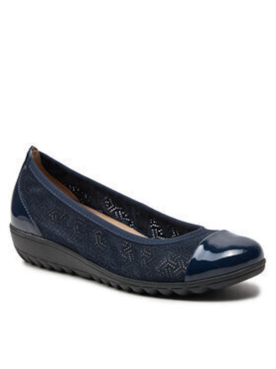 Caprice Ballerinas Κλειστά Navy Blue