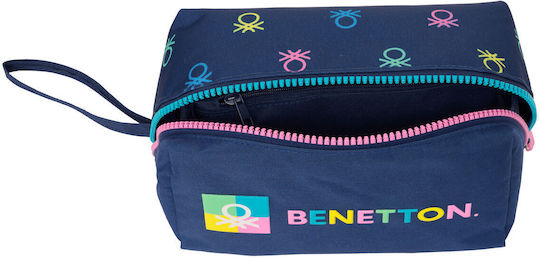 Κασετίνα Benetton Cool Ναυτικό Μπλε 22 X 10 X 10 Cm