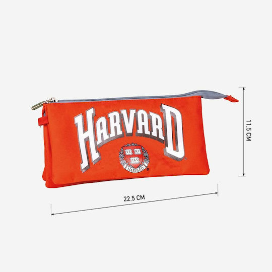 Harvard Dreifach-Kassette 22,5 X 2 X 11,5 Cm Rot