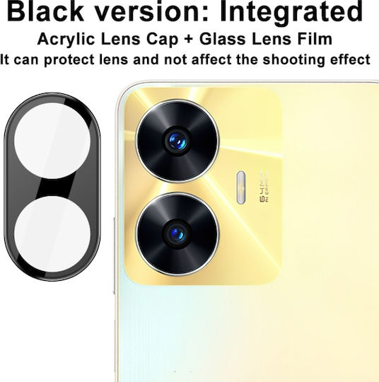 Προστασία Κάμερας Μεμβράνη Μαύρο για το Realme C55