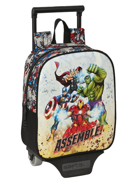 School Bag With Wheels The Avengers Forever Colorful 22 X 27 X 10 Cm