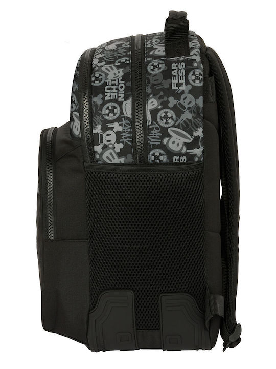 School Bag Paul Frank Join The Fun Black 32 X 42 X 15 Cm | Skroutz.mt