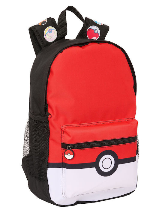 Pokémon Schulranzen Schwarz Rot 28 x 40 x 12 cm