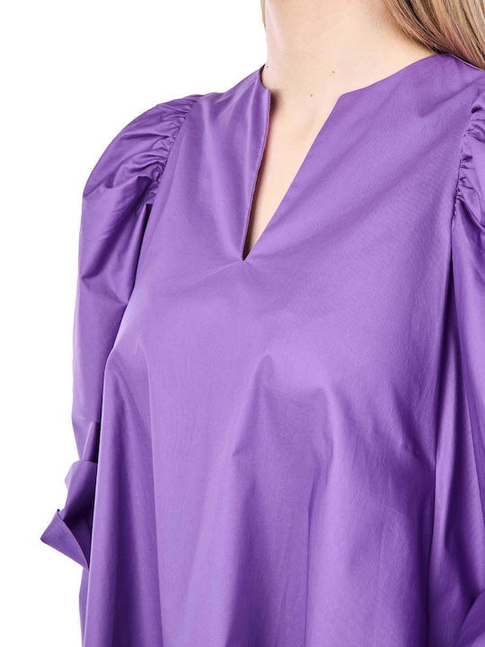 Rochie De Vară Mini De Seară Violet