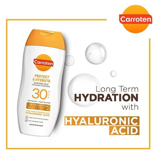 Carroten Protect & Hydrate Αδιάβροχο Αντηλιακό Σώματος SPF30 200ml