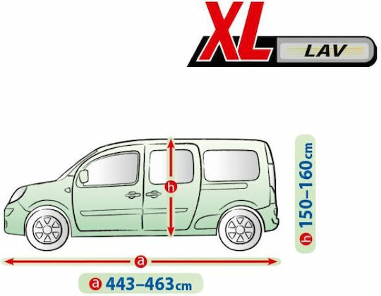 Mobile Garage Full Car Cover Size - Xl - Lav