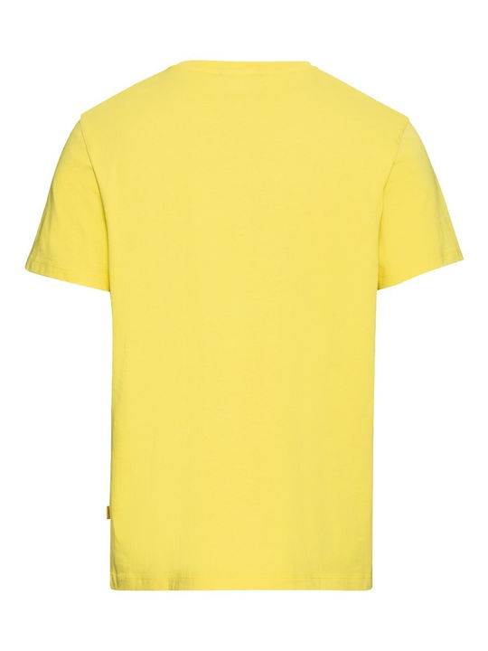 Camel Active Ανδρικό T-shirt Κοντομάνικο Κίτρινο