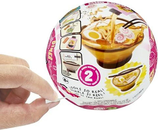 Tbd Mgas Miniverse Series 2 Make It Mini Food Diner - Diy Food Playset Works With Uv Light, Replica Food Ingredients, Blind Packaging, And Resin Play - Not Edible - Suitable For Kids Ages 8+ , Medium