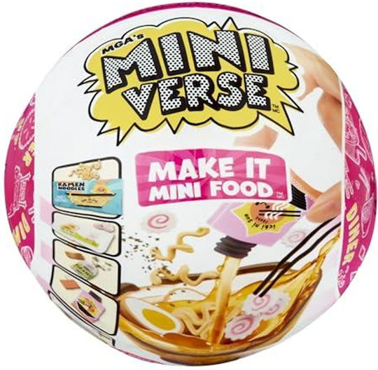 Tbd Mgas Miniverse Series 2 Make It Mini Food Diner - Diy Food Playset Works With Uv Light, Replica Food Ingredients, Blind Packaging, And Resin Play - Not Edible - Suitable For Kids Ages 8+ , Medium