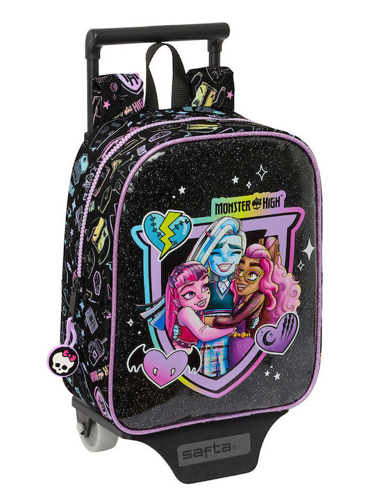 Σχολική Τσάντα Με Ρόδες Monster High Μαύρο 22 X 27 X 10 Cm Σχολική Τσάντα Με Ρόδες Monster High Μαύρο 22 X 27 X 10 Cm