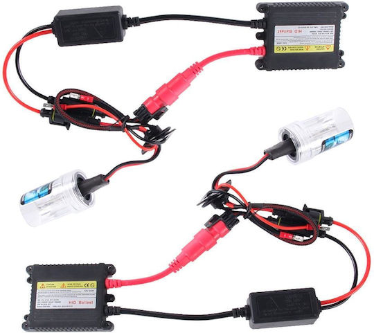 Xenon Σετ Φωτισμού Αυτοκινήτου H7 35W 12V 8000K Ψυχρό Λευκό