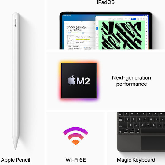 Apple iPad Pro 2022 12.9Inches (8GB/512GB) Space Gray