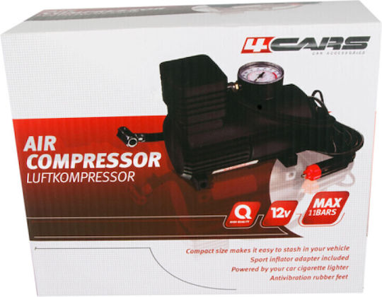 4cars Tire Pumpe 4Cars mit Kabel 12V