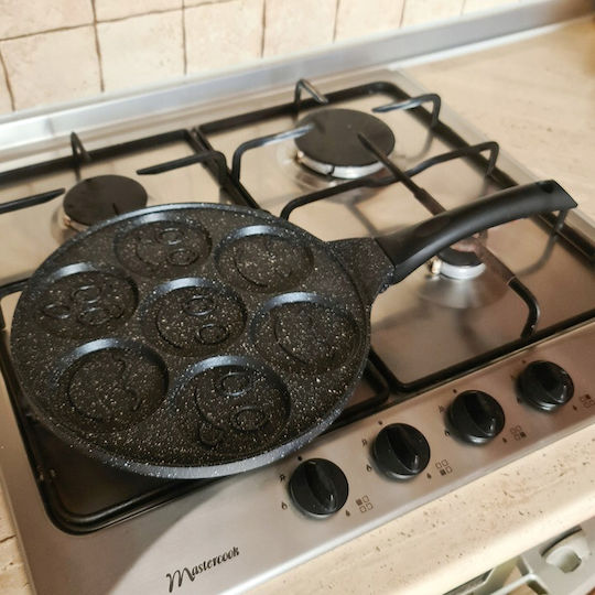 Pfanne für Pfannkuchen aus Aluminium mit Antihaftbeschichtung 26cm