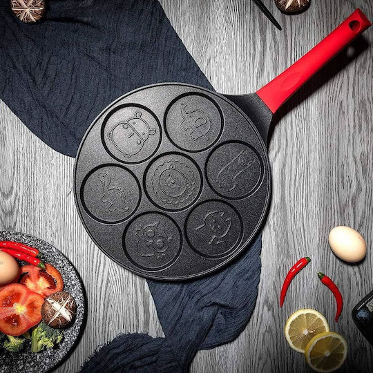 Τηγάνι για Pancakes από Ατσάλι με Κεραμική Επίστρωση 26cm