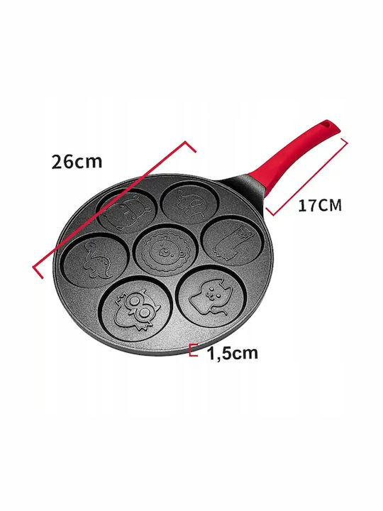 Tigaie pentru pancakes din Oțel cu Strat Ceramic 26cm