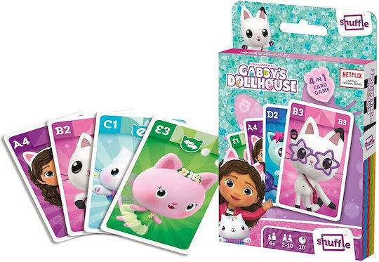 Board Game Gabby’s Dollhouse Shuffle Fun for 2-10 Players 4+ Years Old (EN) Cartamundi