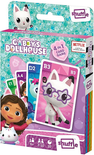 Board Game Gabby’s Dollhouse Shuffle Fun for 2-10 Players 4+ Years Old (EN) Cartamundi