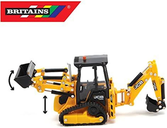 Britains Jcb Farm Tomy Toys Tracked Backhoe Loader 1:32 Jcb 1cxt Truck Collectible Tractor Toy 1:32 Scale Farm Toys Suitable For Collectors And Kids 3+