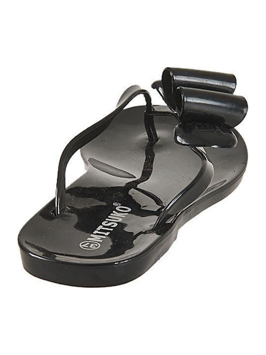 Women's Flip-Flops in Black Color