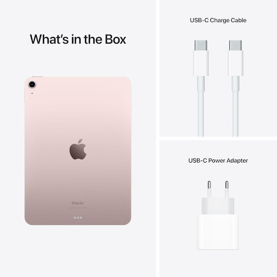 Apple iPad Air 2022 10.9Инчове (8GB/256GB) Розов