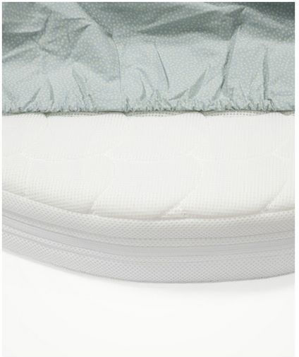 Stokke V3 Fans Baby Sheet Crib Cotton Fitted Gray 70x136cm