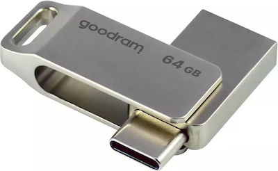 GoodRAM 64GB USB 3.2 Stick Gray